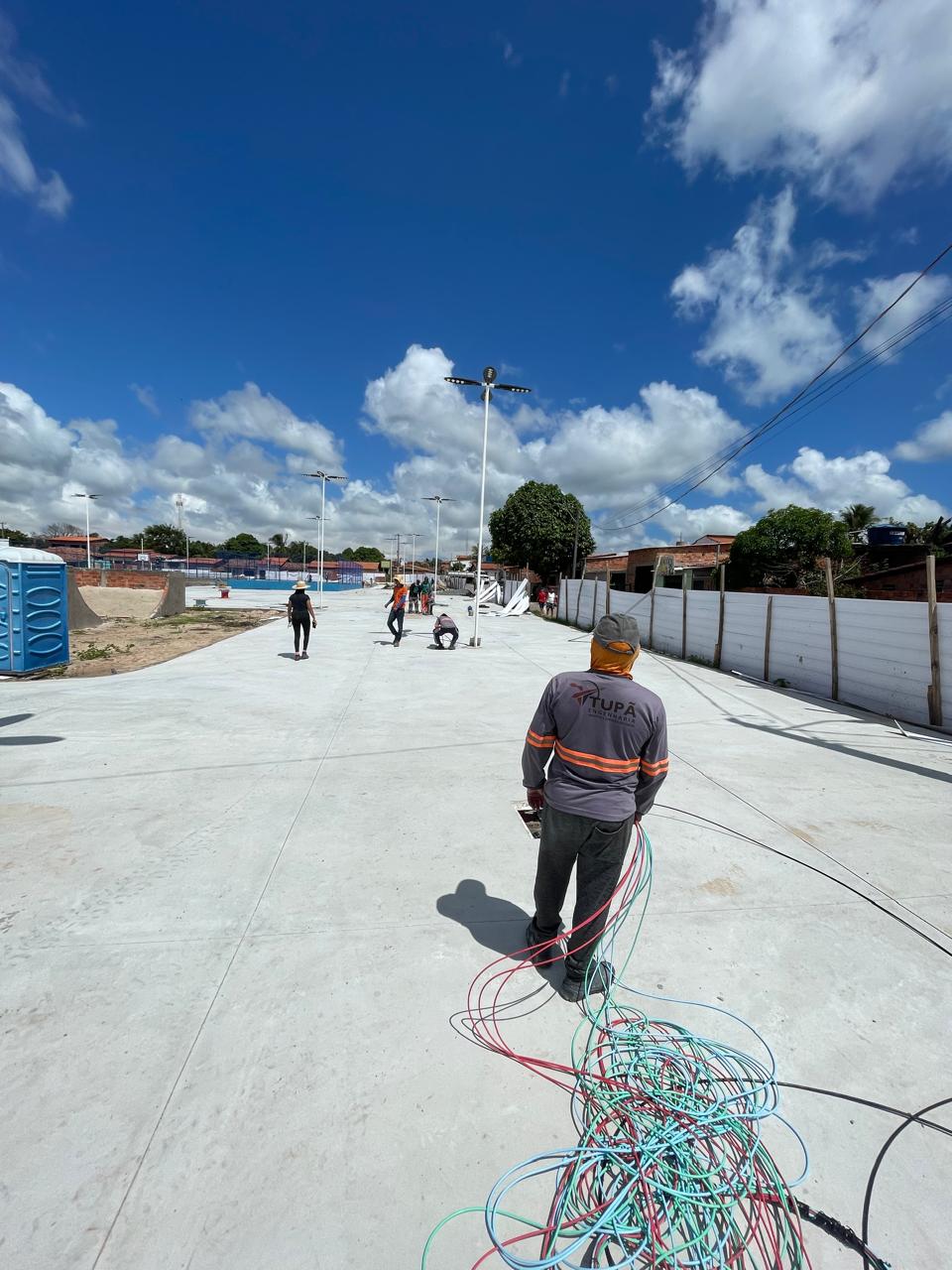 Quadros de distribuição instalados